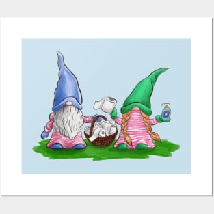 Gnomes and Toilet Paper Posters and Art